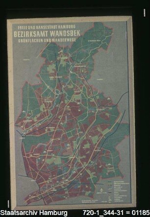 Bezirksamt Wandsbek, Grünplan