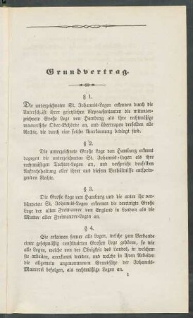 Grundvertrag