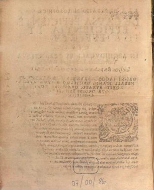 Disputatio Philosophica, De Causa Efficiente, Efficientia, Et Effectu
