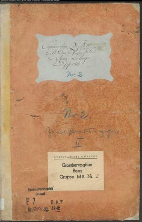 Zivilstandsregister der Munizipalität Ladbergen (GHT 1810). (Gemeinde: Ladbergen, Kreis Tecklenburg)