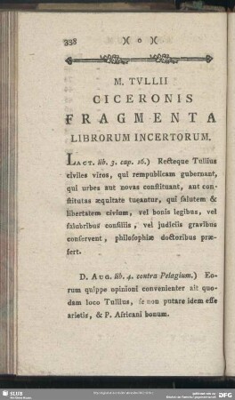 Fragmenta Librorum Incertorum