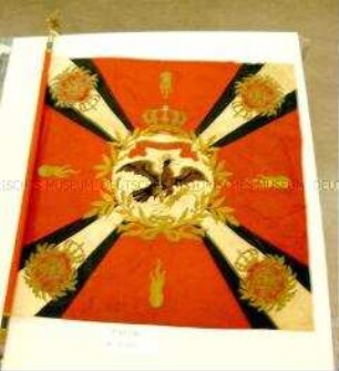 Fahne vom Infanterie-Regiment General-Feldmarschall Prinz Friedrich Karl von Preußen (8. Brandenburgisches) Nr. 64, I. Bataillon (IR 64/I)