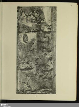 [62. Selles-sur-Cher (Loir-et-Cher), Reliefs vom Chor, 2. Viertel 11. Jahrh.]