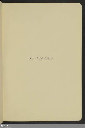 Die Tafelrunde