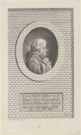 Bildnis des Wilh. Ernst Christiani