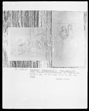 Zeichnung zu Familienbild