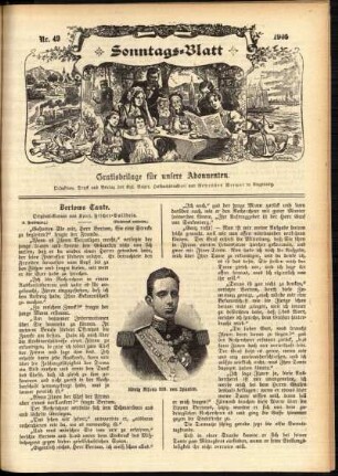 Ausgabe vom Sonntag, den 03. Dezember 1905.
