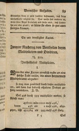 89-101, Ein und dreyßigstes Kapitel. - Ein und dreyßigstes Kapitel.