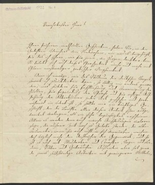 Brief an Jacob Grimm und Wilhelm Grimm : 28.11.1839-10.04.1854