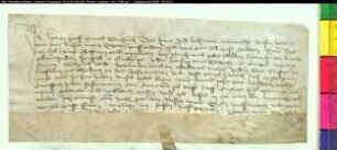Hermann Korff, genannt Smysinck, läßt dem Kloster Liesborn einen Hörigen frei.