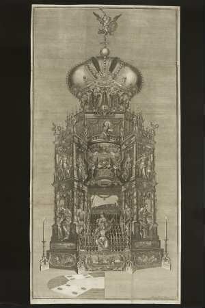 Trauergerüst für Kaiser Leopold I.