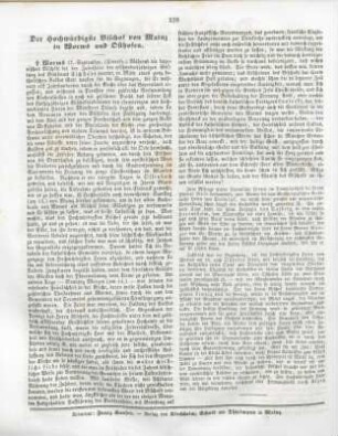 528 Der Hochwürdigste Bischof von Mainz in Worms und Osthofen