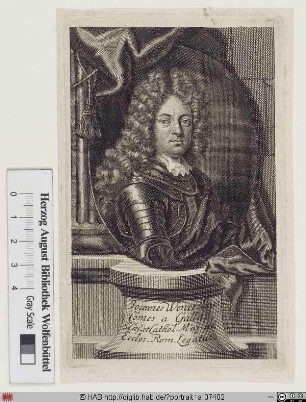 Bildnis Johann Wenzel Graf von Gallas, Herzog von Lucera