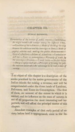 Chapter III. Public revenue