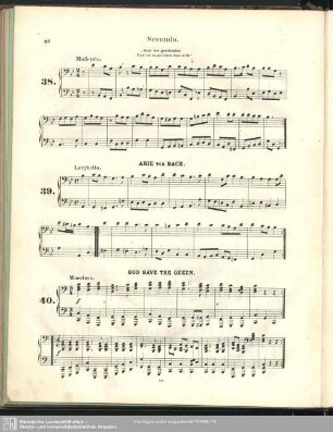 39. Arie von Bach.