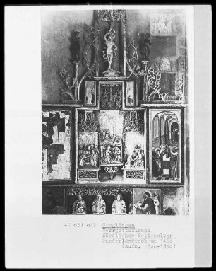 nördlicher Seitenaltar, geöffnet