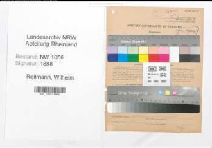 Entnazifizierung Wilhelm Reilmann , geb. 10.02.1914 (Arzt)