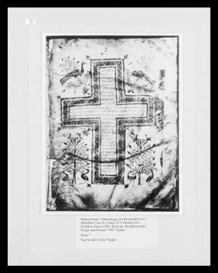 Die Homilen des Gregor von Nazianz — Kreuz