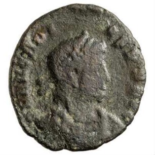 Münze, Aes 3, 395 - 401 n. Chr.