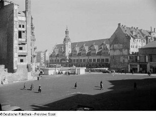 Blick auf das Alte Rathaus