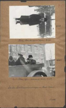 Trotzky, Führer der rußischen Delegation