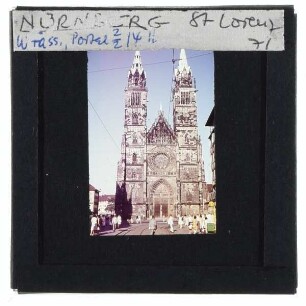 Nürnberg, St. Lorenz : Westfassade