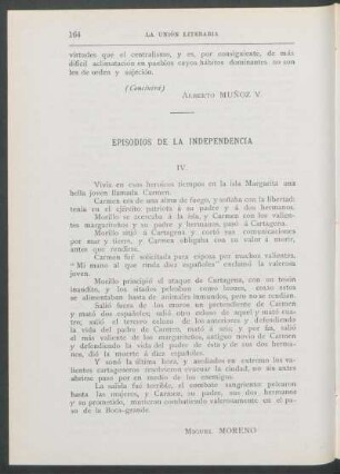 Episodios de la independencia