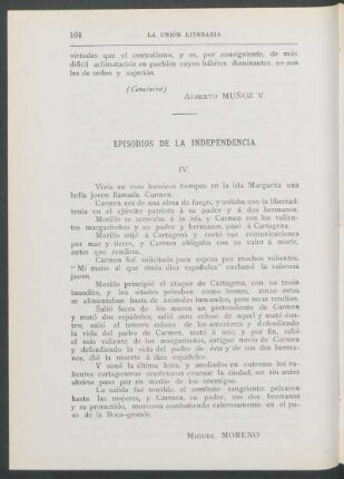 Episodios de la independencia