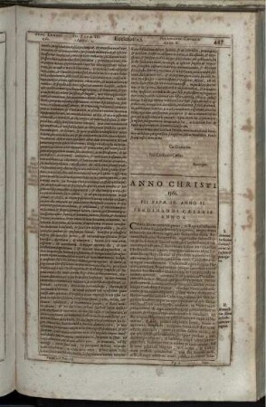 Anno Christi 1561. Pii Papae IV. Anno II. Ferdinandi Caesaris Anno 6