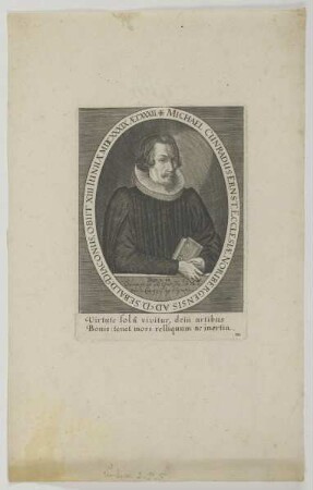 Bildnis des Michael Cunradus Ernst