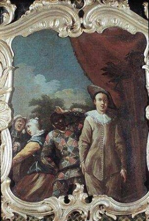 Pierrot und Harlekin