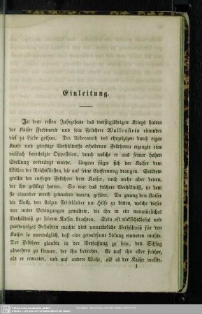 Wallenstein und Arnim 1632-1634