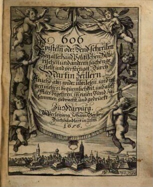 606 Episteln oder Sendschreiben von allerhand politischen, historischen und anderen Sachen