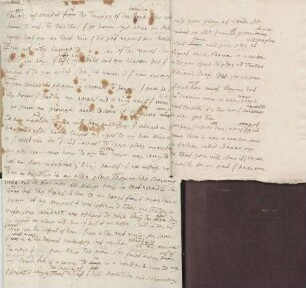 Dialog, von Karoline Luises Hand.