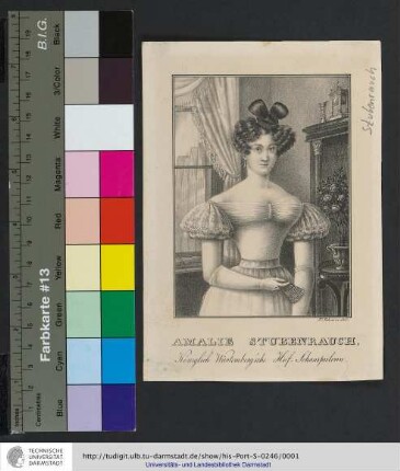Amalie Stubenrauch : Königlich Würtemberg'sche Hof-Schauspielerin