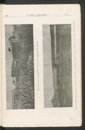 [Fotogravura do] Dependências da Escola Agrícola de Piracicaba, fundada pelo Dr. Betelho