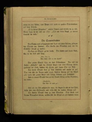 Die Sonnenstrahlen
