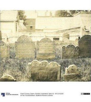 Salem, Friedhof, Grabsteine