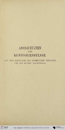 Antiquitäten und Kunstgegenstände (Nr. 301-478)