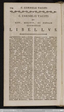 De Situ, Moribus, et Populus Germaniae Libellus