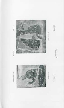 Plate XXV. Sígiriya. Sígiri-Gala. Fresco "pocket" B.