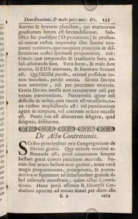 143-151, De Actu Contritionis