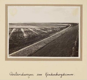 Westküste Landgewinnung - Anlandungen am Hindenburgdamm