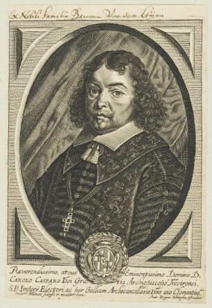 Bildnis des Carolo Casparo Archiepiscopo Trevirensi