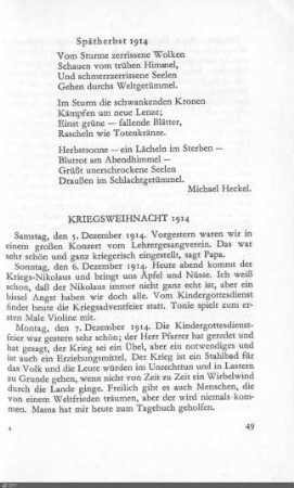 Kriegsweihnacht