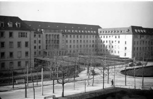 Freiburg: Frauenklinik, Gesamtansicht von HNO-Klinik