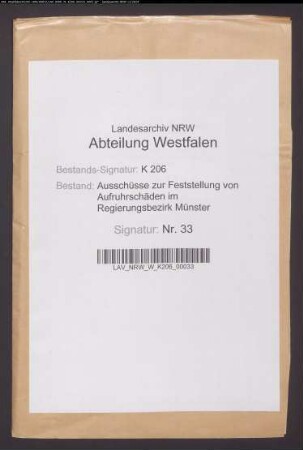 Schadenssache Zeche 'Königsgrube' der Magdeburger Bergwerks AG zu Röhlinghausen