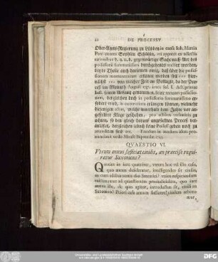 Quaestio VI. Utrum annus sufficiat ciuilis, an praecise requiratur Saxonicus?