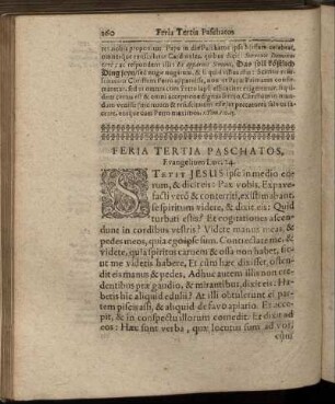 Feria Tertia Paschatos, Evangelium Luc.24.