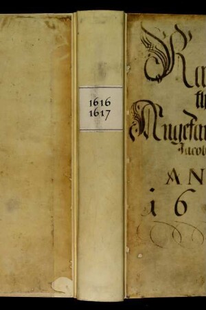 Ratsprotokolle, 1616 Juli 30. - 1617 Juli 23.